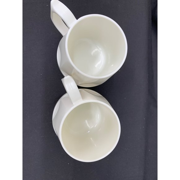 2 Cream/Off White Vintage Thermos Insulated Cups - Picture 4 of 5